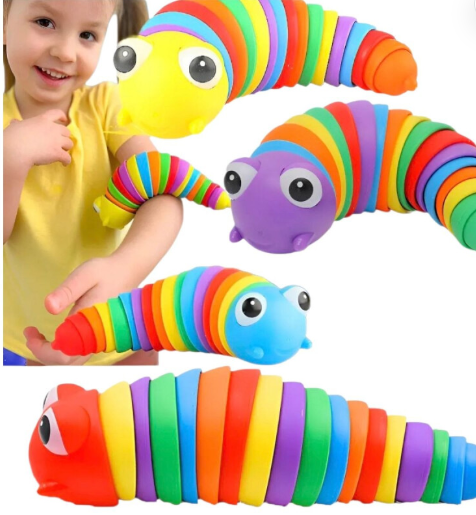 Lagarta Sensorial Colorida