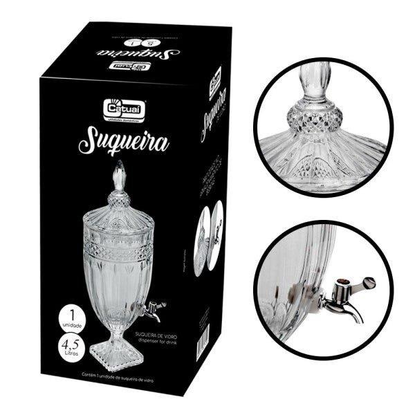 Suqueira De Vidro 4,5 L Catai