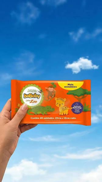 Toalha Umedecida Zoo Isababy Com 40un