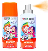 Tinta Para Cabelo Temporaria Laranja 150ml