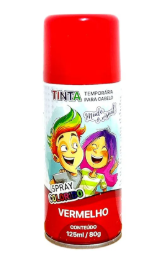 Tinta Para Cabelo Temporaria Vermelho 150ml