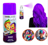 Tinta Para Cabelo Temporaria Roxo 150ml
