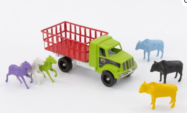 Caminhão Boiadeiro Misto Boi-Cavalo