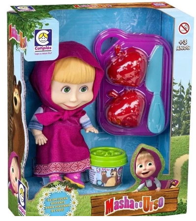 Boneca Masha Com Frutinhas