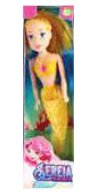 Boneca Sereia Magica Colors 17CM