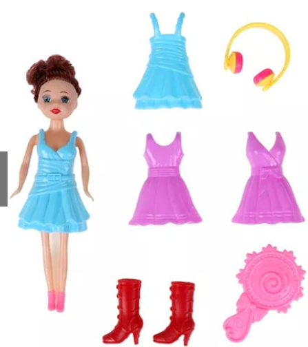 Boneca Abbie Troca De Roupa
