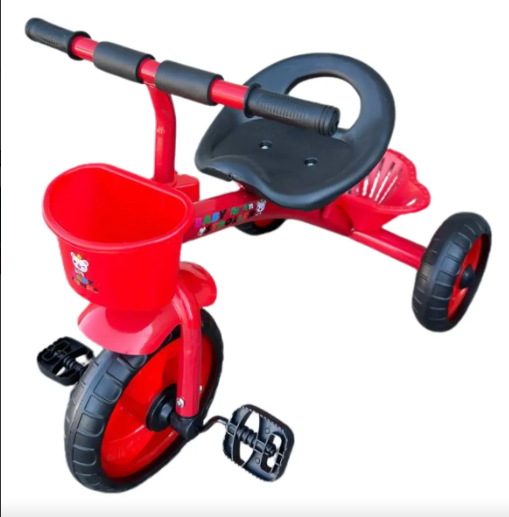 Triciclo Infantil Colorido Aluminio Reforçado