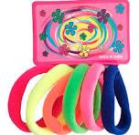 Elastico (Rabico) Para Prender Cabelo Colorido