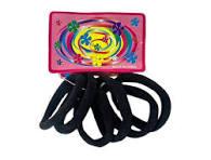 Elastico (Rabico) Para Prender Cabelo Preto