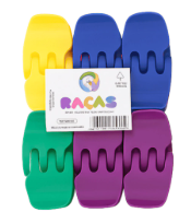 Prendedor De Cabelo Piranha Tridente Intermediaria Com 12