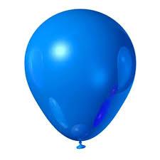 Balão Liso Azul Escuro 6,5 Com 50