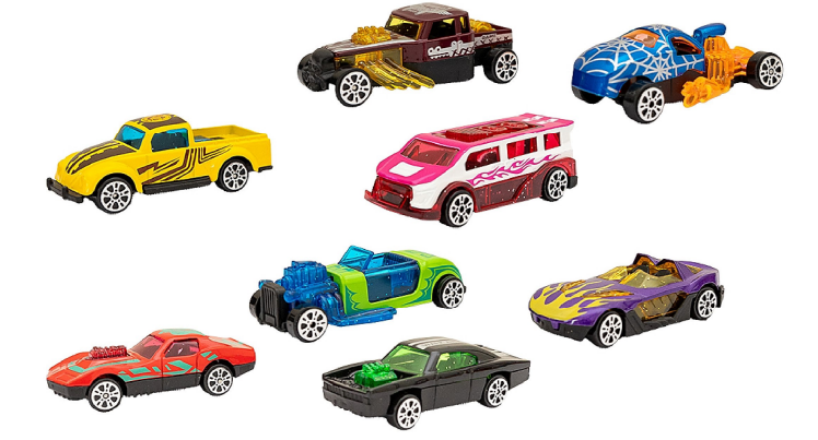 Carrinho De Ferro A Fricção Die Cast Miniatura