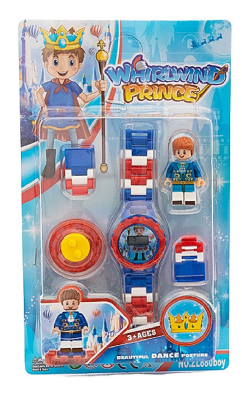 Relogio Desmontavel Com Brinquedo Lego