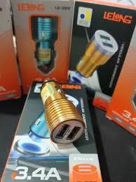 FONTE TOMADA VEICULAR 3.4A 2USB Lelong