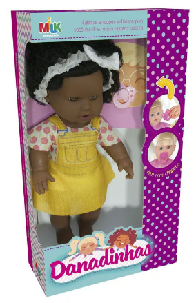 Boneca Coleção Danadinhas Negra