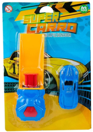Carrinho Com Impulsionador