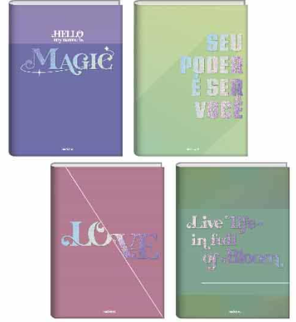 Caderno Costurado Universitario CD 80F Color Starschool