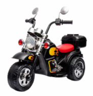 Moto Eletrica Infantil 6V Preto Harley