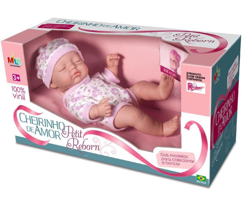 Boneca Cheirinho De Amor Petit Reborn