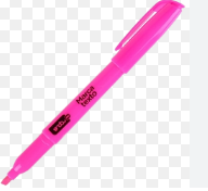 Marca Texto Rosa Onda