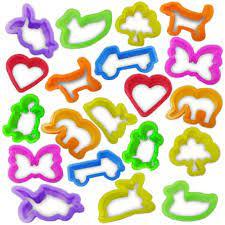 Moldes (Forminha) Para Massinha De Modelar Com 10