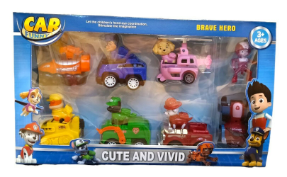 Patrulha Canina Caixa Com 7