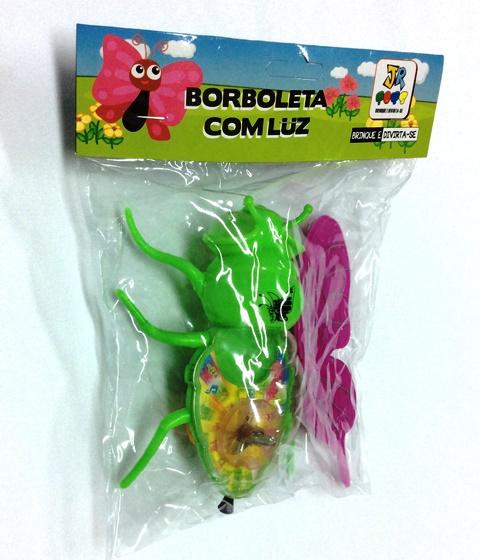 Borboleta de Plastico a Corda Com Luz