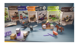 Lego Minecraft Com Blocos Magneticos