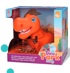 Boneco Em Vinil Dinopark Baby