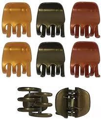 Prendedor De Cabelo Piranha Tridente P Marron