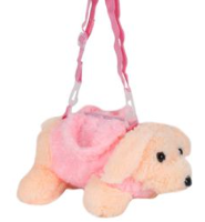 Bolsinha Infantil Pelucia Cachorrinho