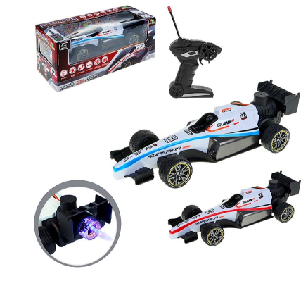 Carro Controle Remoto 7 Funções 1:14 Com Fumaça