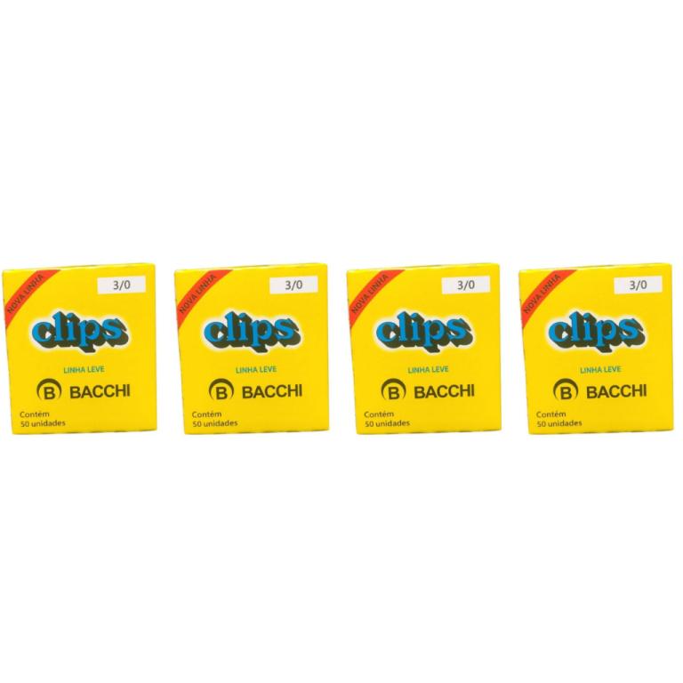 Clipes Galvanizados 3/0 Com 50un