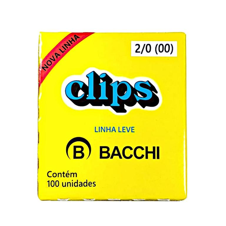 Clipes Galvanizados 2/0 Com 100un