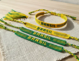 Pulseira Ajustavel Brasil