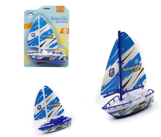 BARCO A VELA COM MOTOR MARINHA