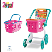 CARRINHO CONFORT BABY SUPERMERCADO 2 EM1