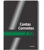 LIVRO CONTAS CORRENTES 50FLS 215X315