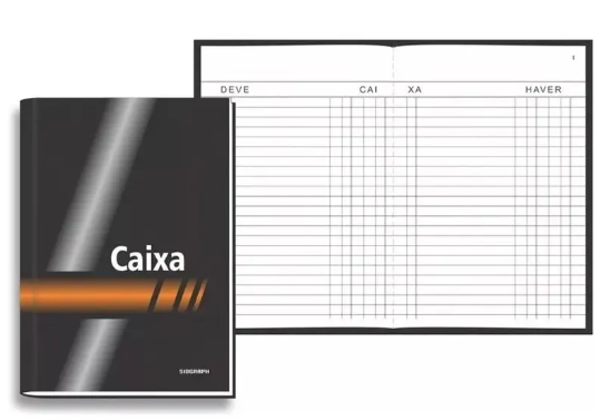LIVRO CAIXA 50FLS 215X315