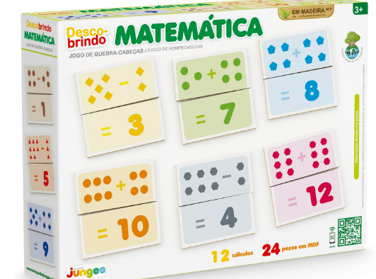 JOGO MDF DESCOBRINDO MATEMATICA