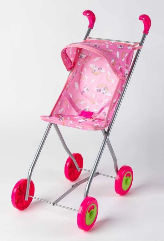 CARRINHO DE BONECA SEMI LUXO I CAPOTA 68 X 49 X 31CM