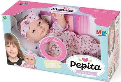BONECA PEPITA SONS DE BEBE