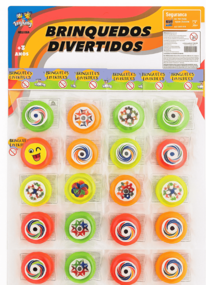 Brinquedo Ioio Cartela Com 20