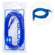 Cabo de Rede Ethernet LAN RJ45 Azul 3 Metros LE-301