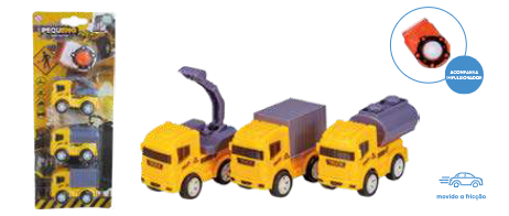 MINI CAMINHÕES DE CONSTRUÇÃO COM LANÇADOR E FRICÇÃO