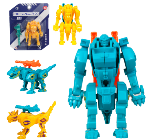 BONECO MINI 2 EM 1 ROBO/ANIMAL