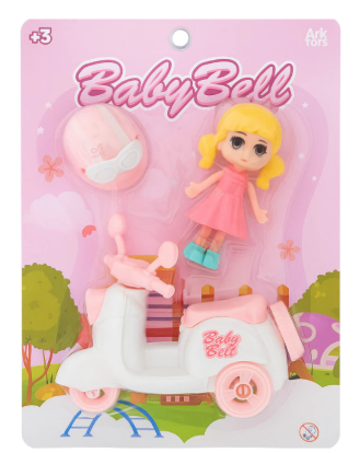 BONECA BABYBELL SCOOTER