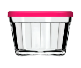 TIGELA AMERICANA COM TAMPA COLOR 350 ML