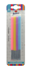 VELA PALITO GRANDE CANDY COLORS IMPORT