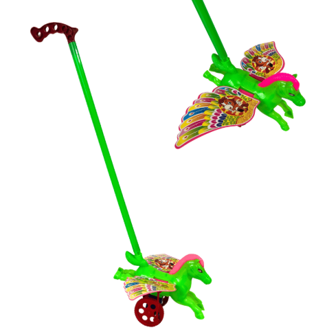 CAVALINHO DE EMPURRAR DE PLASTICO